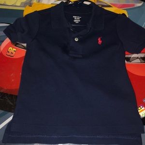 Boy toddlers Ralph Lauren Navy blue  polo